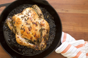 Check out Chef Ashton Keefe's Roast Chicken with Ramps 