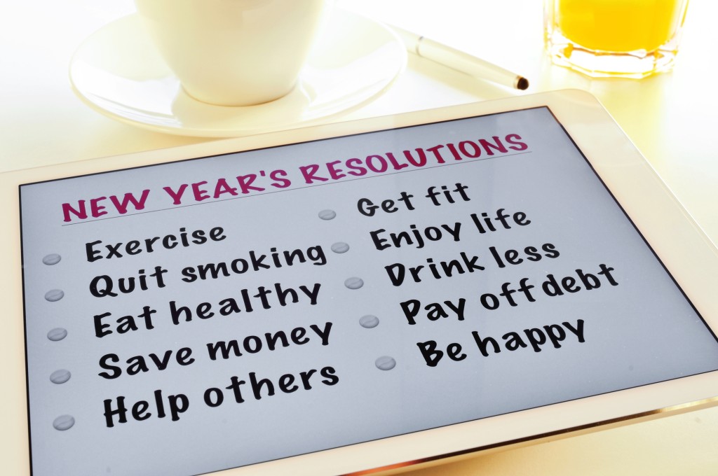 Maybe your New Year's resolution should be aim for less and shorten your list to achieve better results.