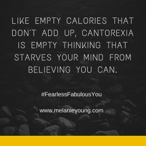 CANTOREXIA IS EMPTY THINKING